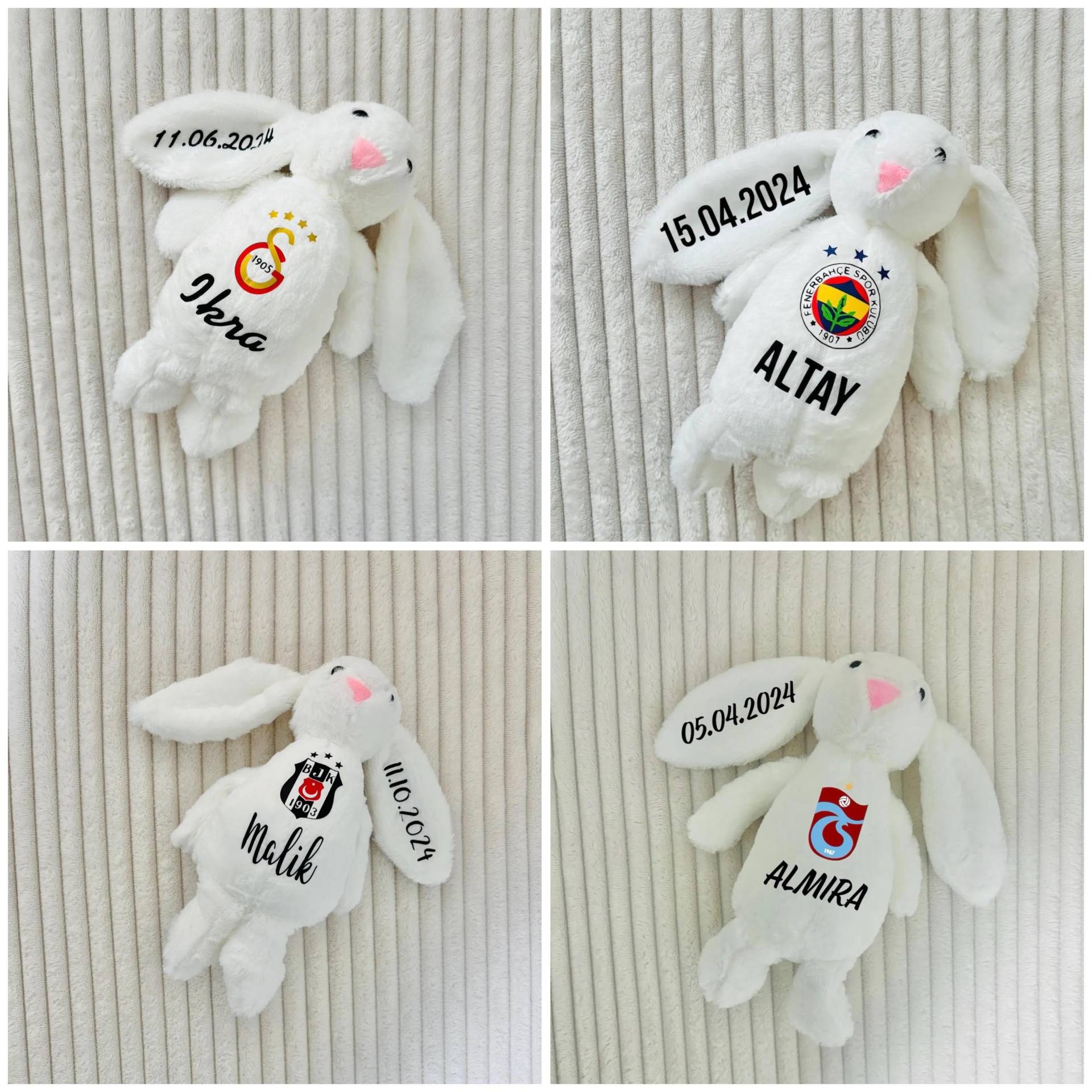 Kuscheltier Hase Besiktas, Trabzonspor, Fenerbahce Und Galatasaray Personalisiert Kuscheltier Hase Besiktas, Trabzonspor, Fenerbahce Und Galatasaray Personalisiert von Etsy - ShopbyhandmadeShop