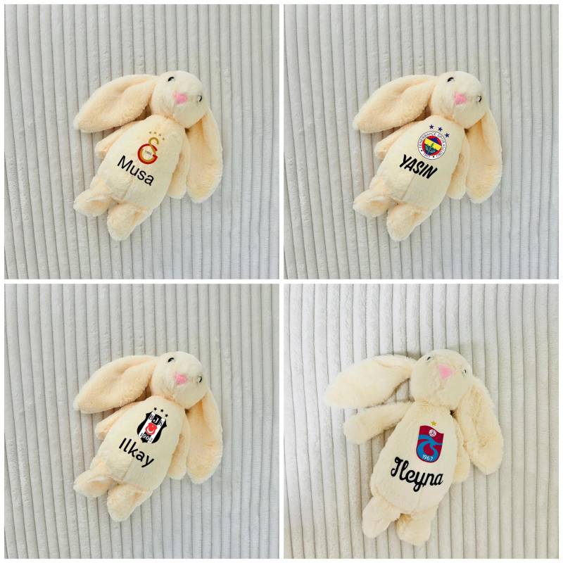Kuscheltier Hase Besiktas, Trabzonspor, Fenerbahce Und Galatasaray Personalisiert Kuscheltier Hase Besiktas, Trabzonspor, Fenerbahce Und Galatasaray Personalisiert von Etsy - ShopbyhandmadeShop
