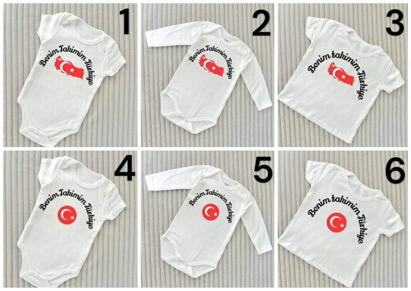 Türkiye Babybody Em 2024 Personalisiert Kurzarm Und Langarm Türkiye Babybody Em 2024 Personalisiert Kurzarm Und Langarm von Etsy - ShopbyhandmadeShop