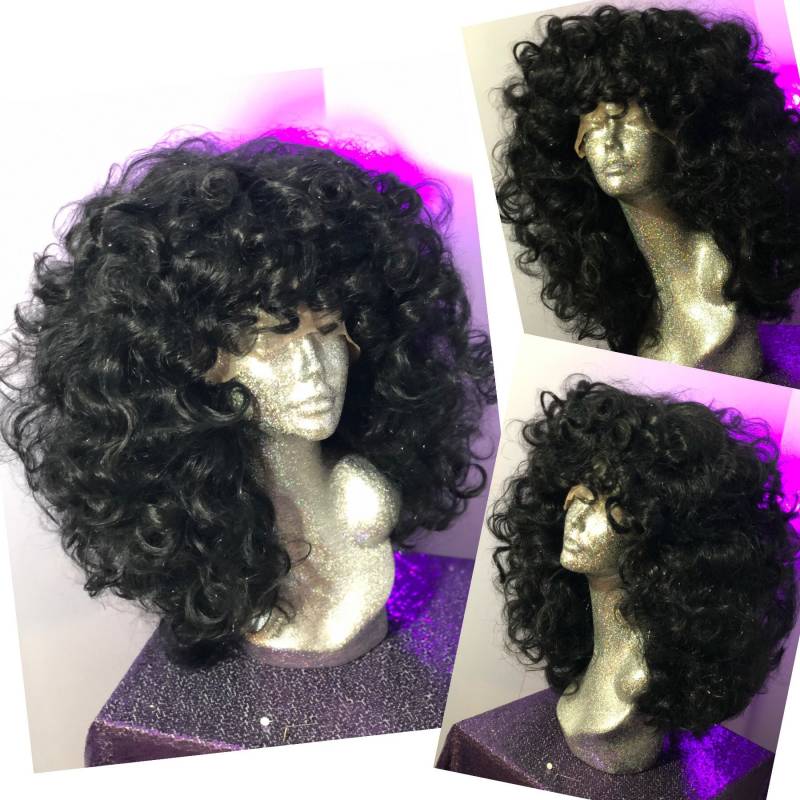 Lockige Schwarze 80Er Jahre Aerobic Instruktorin Lacefront von Etsy - Showgirlvanity