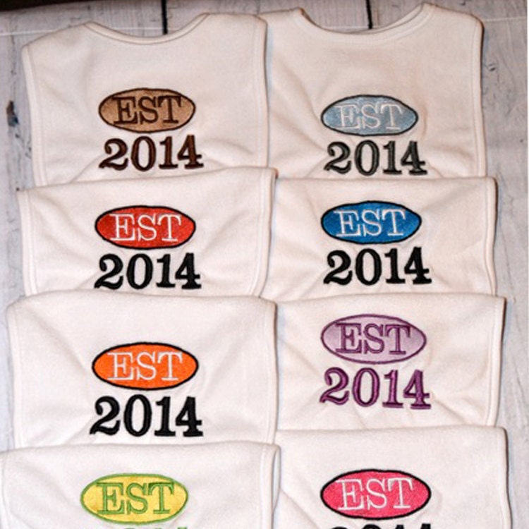 Personalisierte Lätzchen von Etsy - SignatureLittleOnes