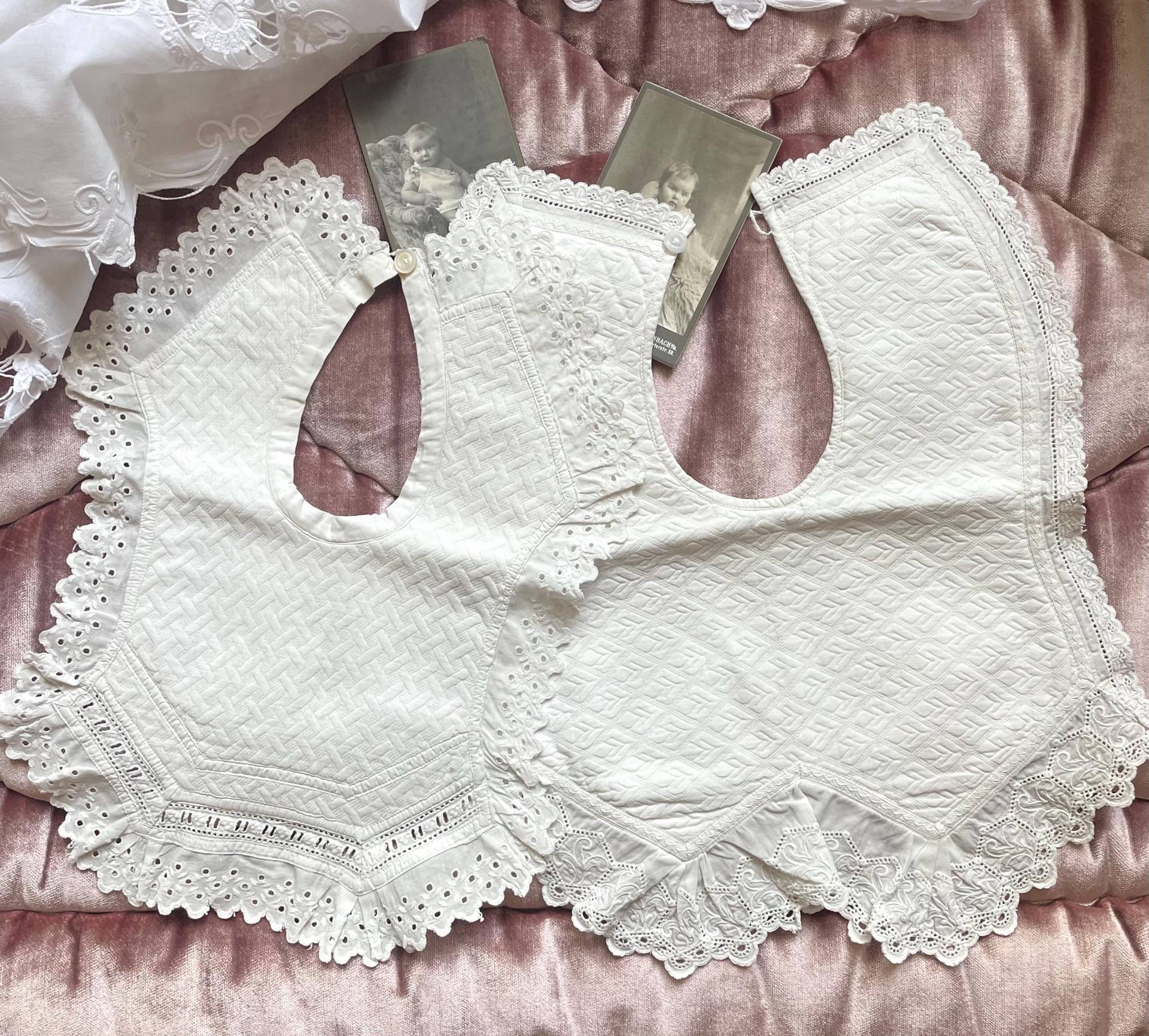 Antike Baby Lätzchen Antik Bib von Etsy - SignoraMargherita