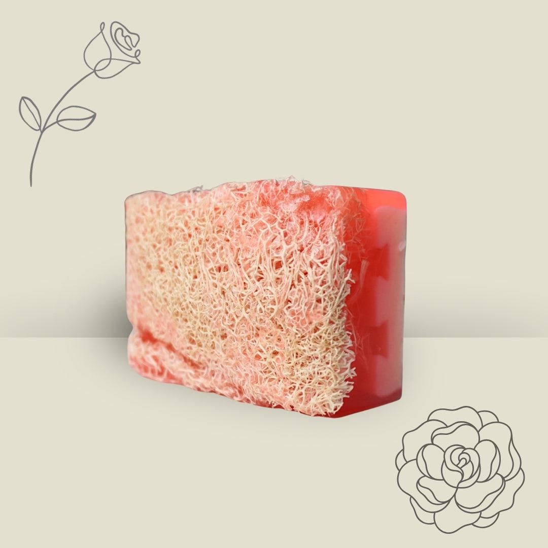Loofah Edle Rose - Sanftes Pflege Peeling Loofah Edle Rose - Sanftes Pflege Peeling von Etsy - Sihaseifen