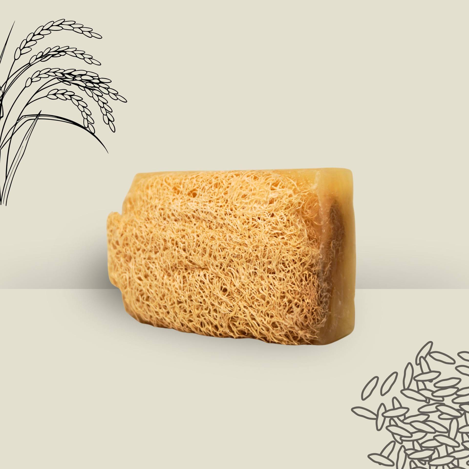 Loofah Reis - Sanftes Naturpeeling Mit Reiskorn-Extrakten Loofah Reis - Sanftes Naturpeeling Mit Reiskorn-Extrakten von Etsy - Sihaseifen