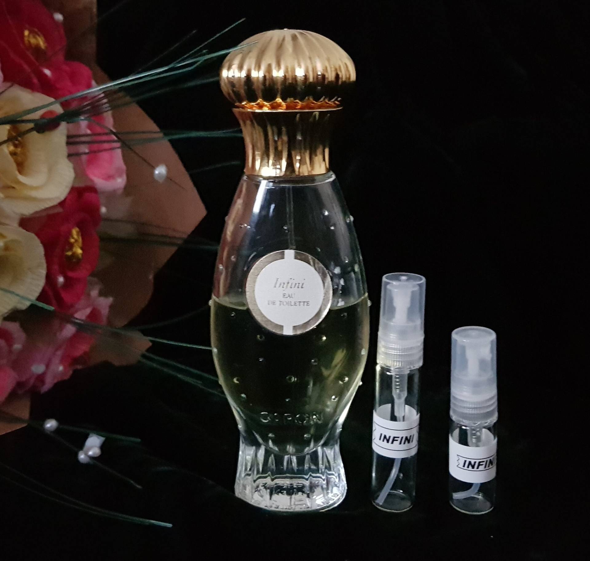 Proben Von Flacon 1990Er-2000Er Jahren Caron Infini Eau De Toilette 100% Echt | Proben 2Ml, 3Ml Und Mehr Proben Von Flacon 1990Er-2000Er Jahren Caron Infini Eau De Toilette 100% Echt | Proben 2Ml, 3Ml Und Mehr von Etsy - SilhouetteDeParfum