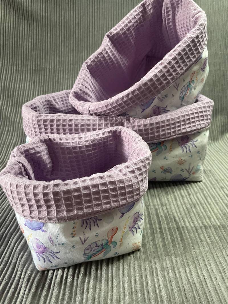 Utensilo, Wickeltisch Organizer, Geschenk Zur Geburt, Aufbewahrungskorb Fürs Kinderzimmer von Etsy - Silkesnaehzauber