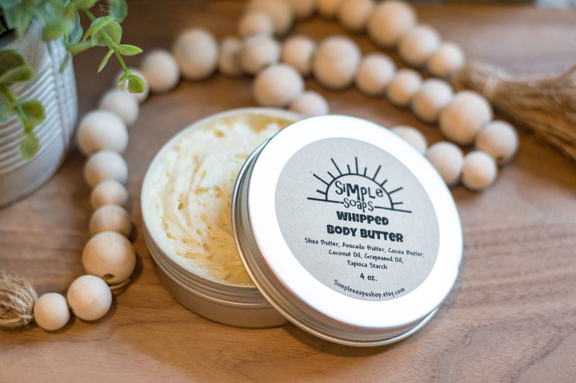 Gepeitschte Körperbutter/Magnesium Body Butter von Etsy - SimpleSoapsShop