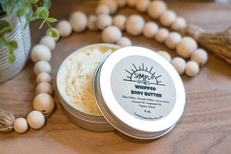 Gepeitschte Körperbutter/Magnesium Body Butter von Etsy - SimpleSoapsShop