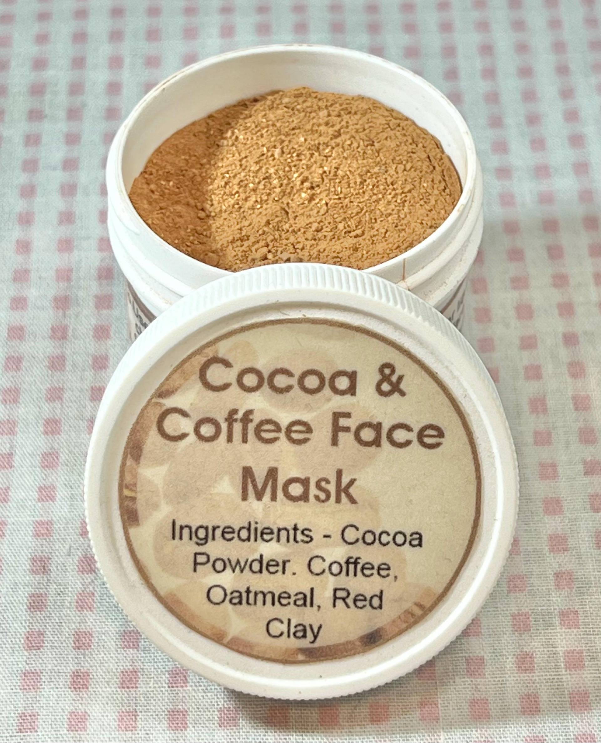 Kakao Und Kaffee Gesichtsmaske, Hautreinigungsmaske, Tonerdemaske von Etsy - SimplyNaturalStuff