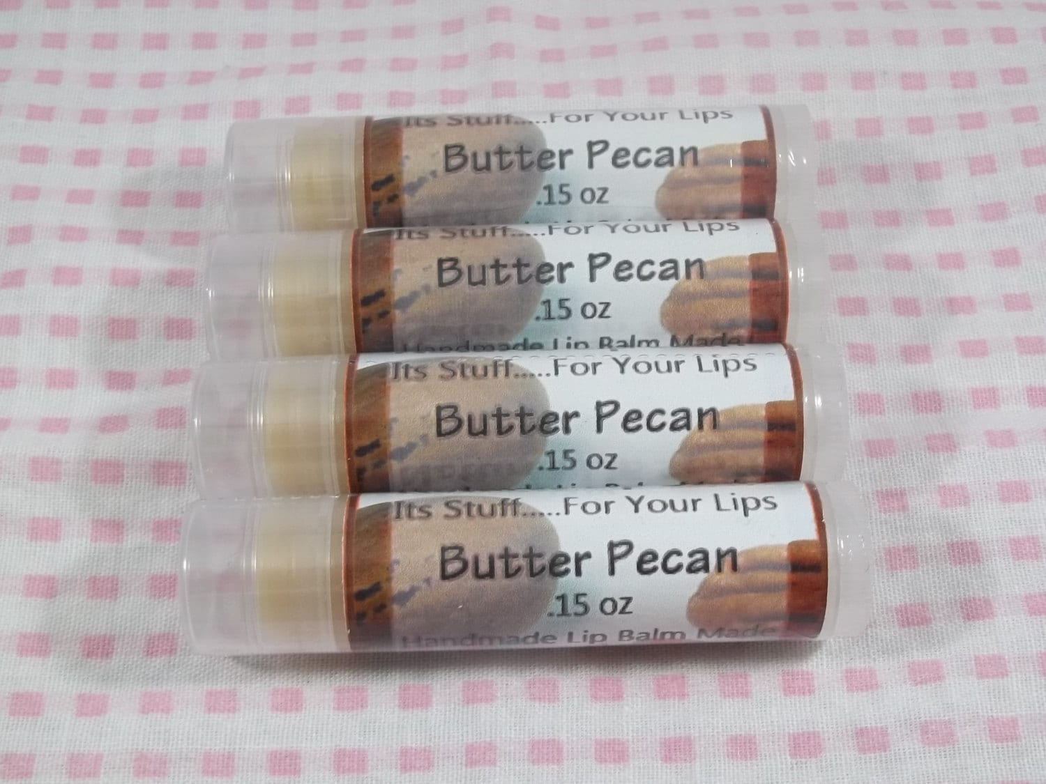 Lippenbalsam, Butter Pecan Lip Stuff - 0, 15 Unzen Tube Handgemachter Natürlicher Aromatisierter Lippenbalsam Lippenbalsam, Butter Pecan Lip Stuff - 0, 15 Unzen Tube Handgemachter Natürlicher Aromatisierter Lippenbalsam von Etsy - SimplyNaturalStuff