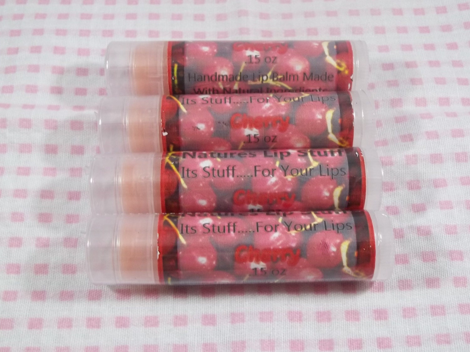 Lippenbalsam, Cherry Lip Stuff .15 Unzen Tube Handgemachter Natürlicher Aromatisierter Lippenbalsam Lippenbalsam, Cherry Lip Stuff .15 Unzen Tube Handgemachter Natürlicher Aromatisierter Lippenbalsam von Etsy - SimplyNaturalStuff