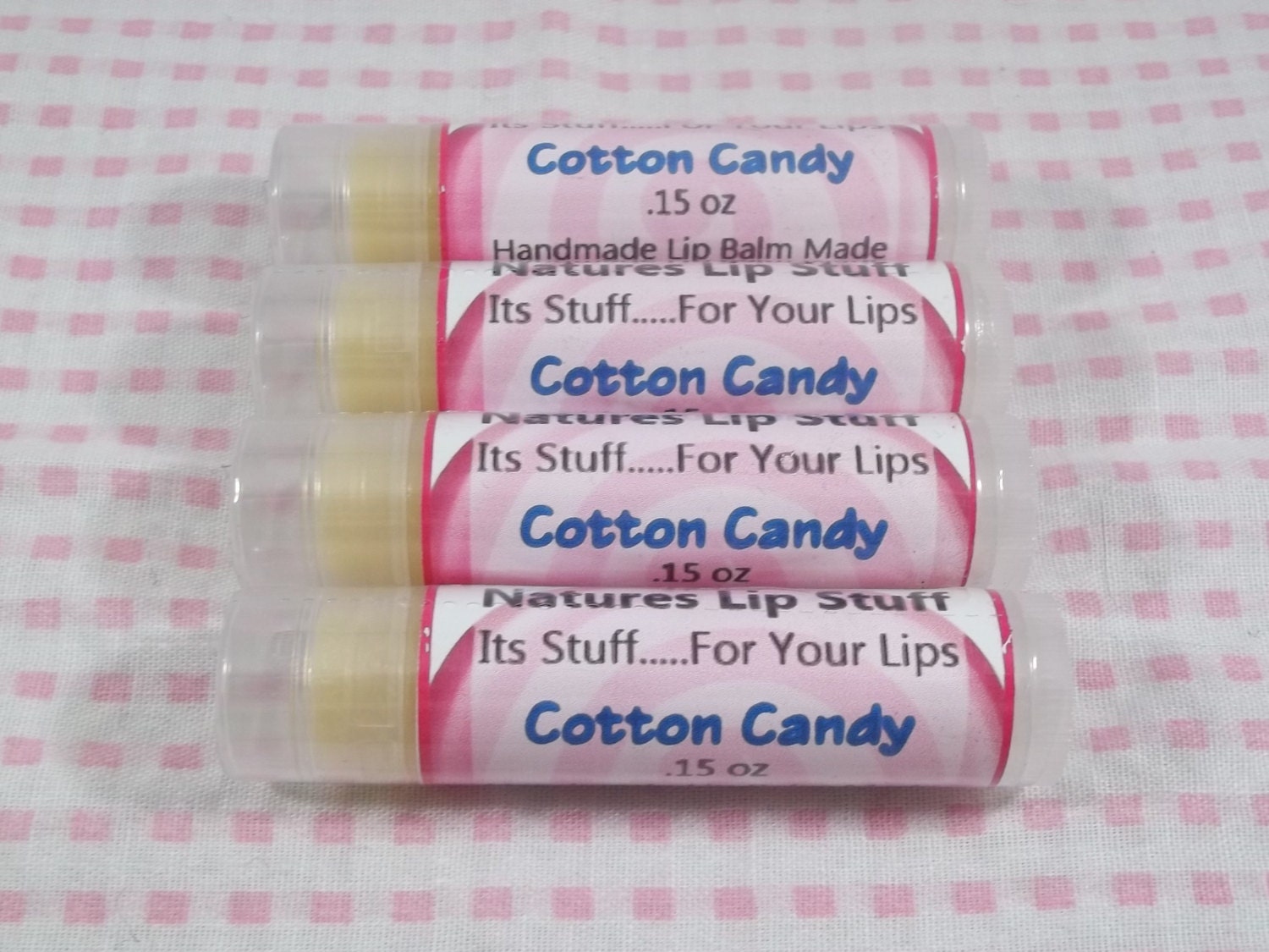 Lippenbalsam, Cotton Candy Lip Stuff - Handgemachter Natürlicher Aromatisierter Lippenbalsam Lippenbalsam, Cotton Candy Lip Stuff - Handgemachter Natürlicher Aromatisierter Lippenbalsam von Etsy - SimplyNaturalStuff