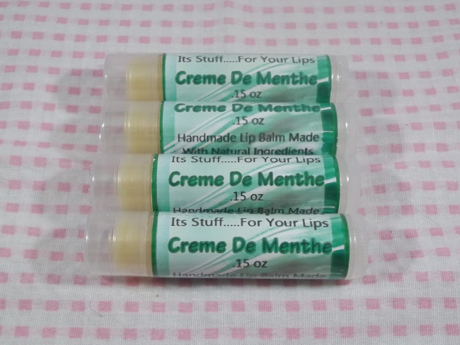 Lippenbalsam, Creme De Menthe Aromatisiertes Lippenpolster - Handgemachter Natürlicher Aromatisierter Lippenbalsam Lippenbalsam, Creme De Menthe Aromatisiertes Lippenpolster - Handgemachter Natürlicher Aromatisierter Lippenbalsam von Etsy - SimplyNaturalStuff