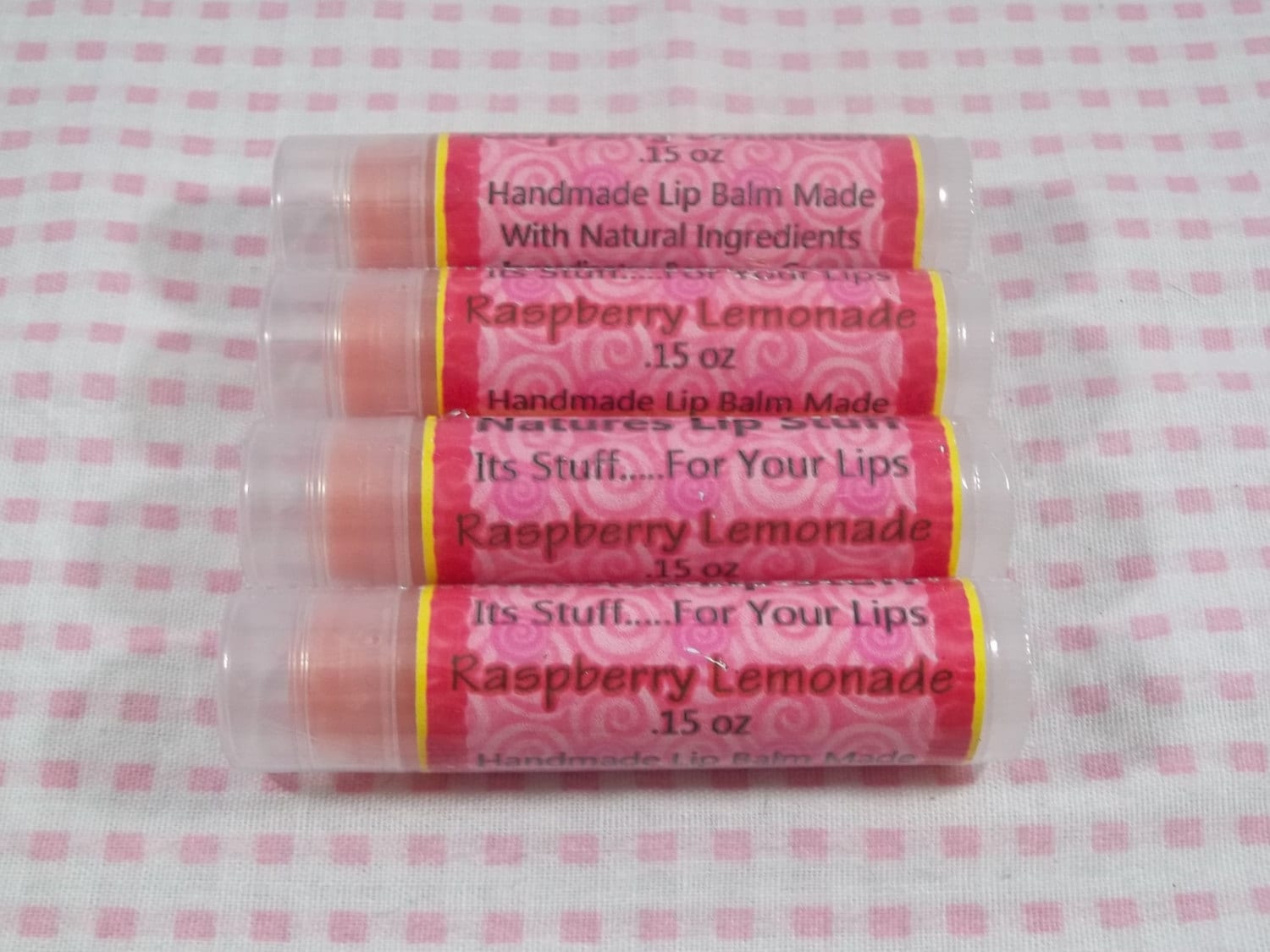 Lippenbalsam, Himbeerlimonade-Lip Stuff - Handgemachter Natürlicher Aromatisierter Lippenbalsam Lippenbalsam, Himbeerlimonade-Lip Stuff - Handgemachter Natürlicher Aromatisierter Lippenbalsam von Etsy - SimplyNaturalStuff