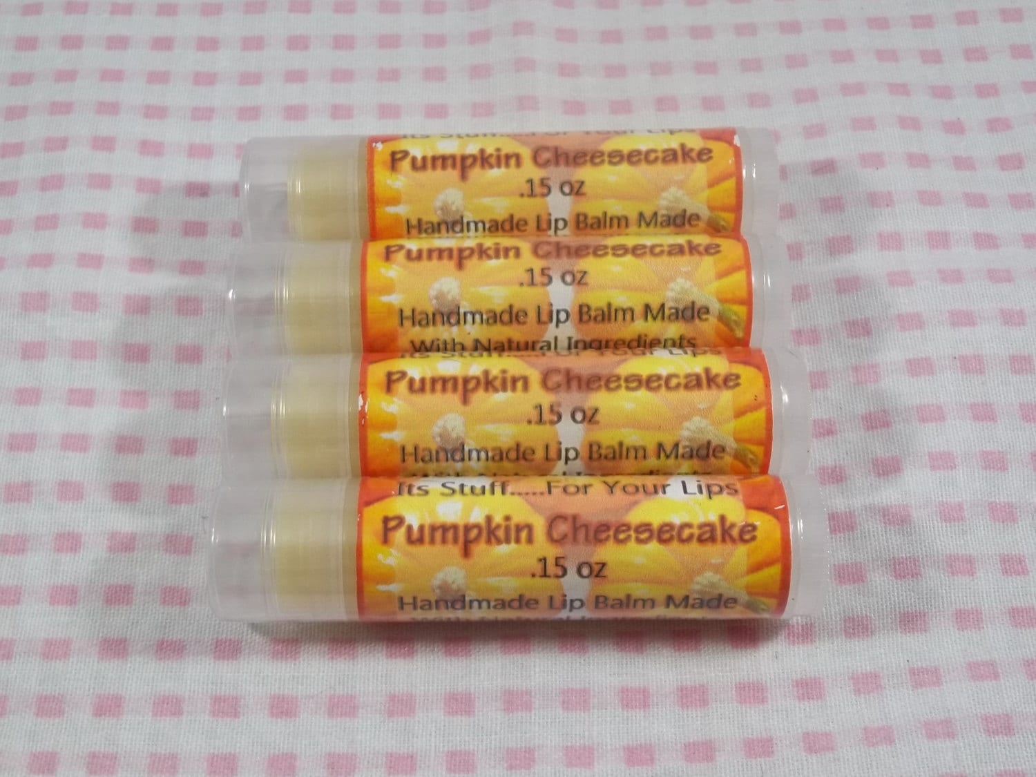 Lippenbalsam, Kürbis-Käsekuchen-Lip Stuff - Handgemachter Natürlicher Aromatisierter Lippenbalsam Lippenbalsam, Kürbis-Käsekuchen-Lip Stuff - Handgemachter Natürlicher Aromatisierter Lippenbalsam von Etsy - SimplyNaturalStuff