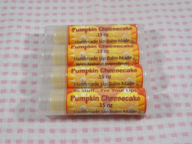 Lippenbalsam, Kürbis-Käsekuchen-Lip Stuff - Handgemachter Natürlicher Aromatisierter Lippenbalsam Lippenbalsam, Kürbis-Käsekuchen-Lip Stuff - Handgemachter Natürlicher Aromatisierter Lippenbalsam von Etsy - SimplyNaturalStuff