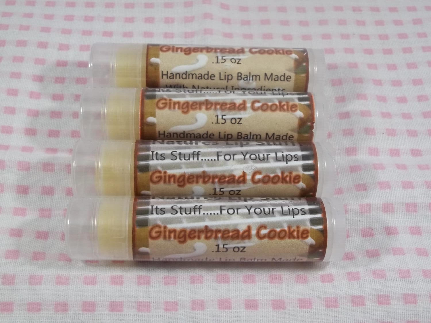 Lippenbalsam, Lebkuchenplätzchen-Lippenbalsam - Handgemachter Natürlicher Aromatisierter Lippenbalsam Lippenbalsam, Lebkuchenplätzchen-Lippenbalsam - Handgemachter Natürlicher Aromatisierter Lippenbalsam von Etsy - SimplyNaturalStuff