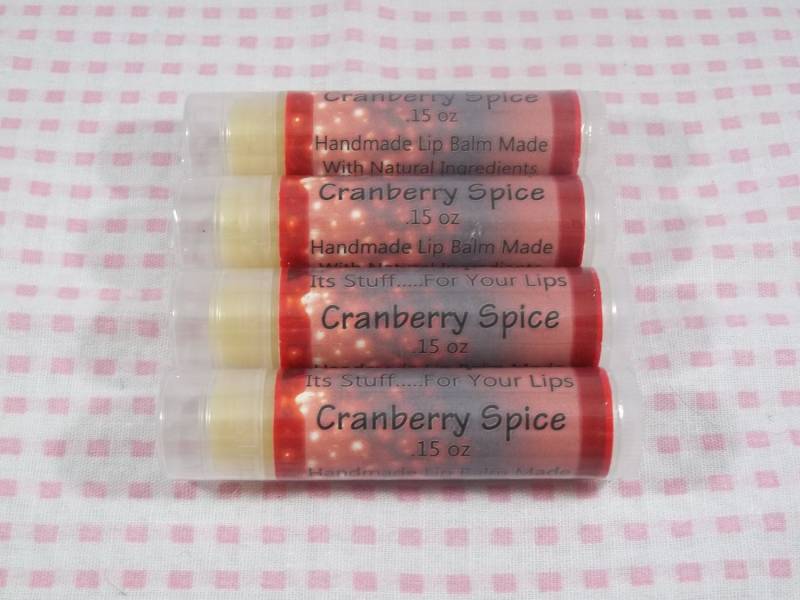 Lippenbalsam, Mit Geschmacksrichtung Cranberry Gewürz - Handgemachter Natürlicher Aromatisierter Lippenbalsam Lippenbalsam, Mit Geschmacksrichtung Cranberry Gewürz - Handgemachter Natürlicher Aromatisierter Lippenbalsam von Etsy - SimplyNaturalStuff