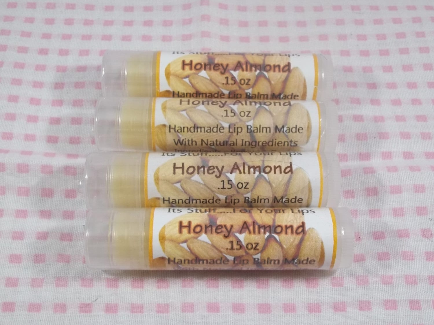 Lippenbalsam, Mit Honig Mandel Aromatisierter Lippenstoff - Handgemachter Natürlicher Lippenbalsam Lippenbalsam, Mit Honig Mandel Aromatisierter Lippenstoff - Handgemachter Natürlicher Lippenbalsam von Etsy - SimplyNaturalStuff