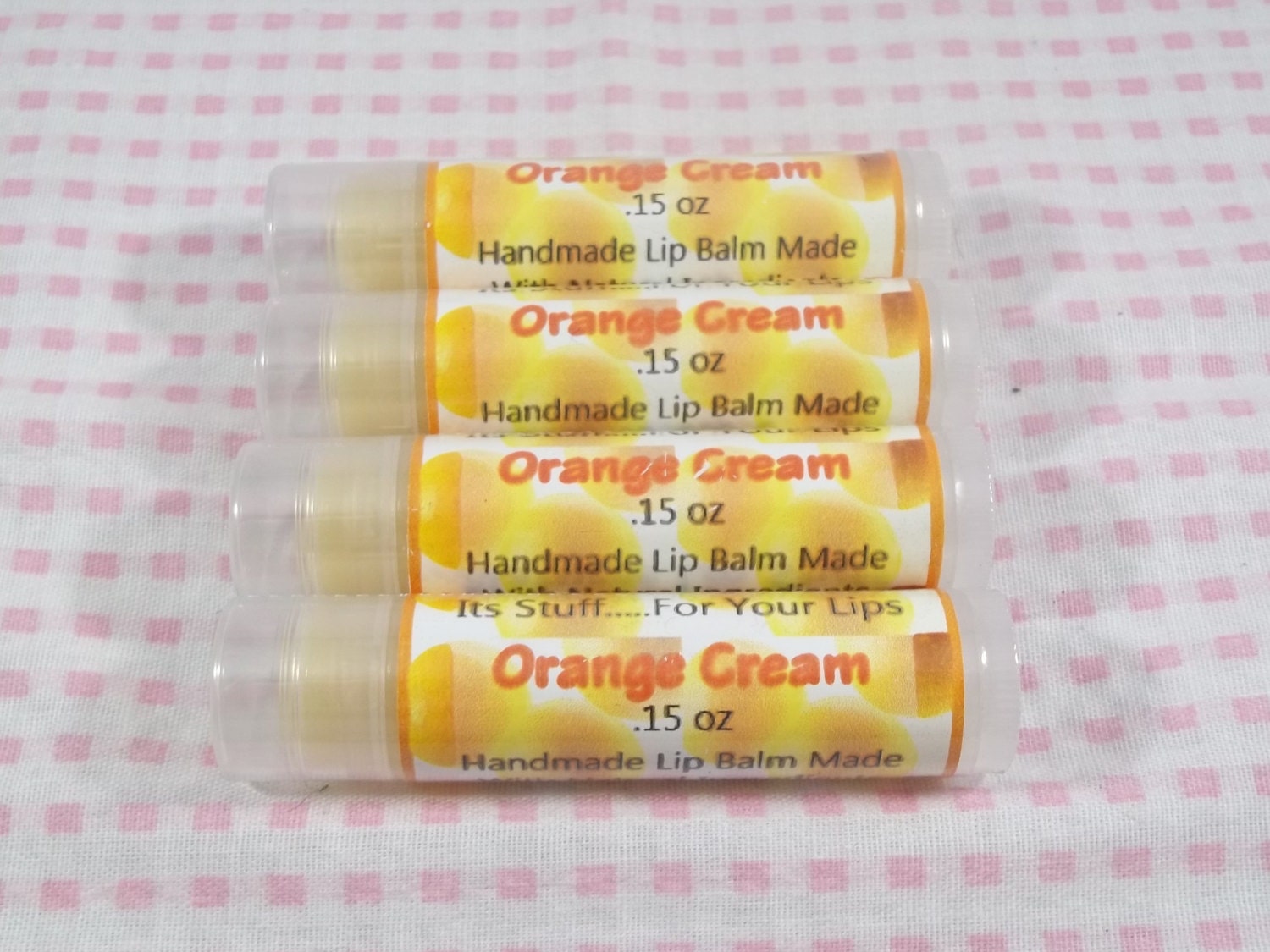 Lippenbalsam, Orangencreme-Lippenstoff - Handgemachter Natürlicher Aromatisierter Lippenbalsam Lippenbalsam, Orangencreme-Lippenstoff - Handgemachter Natürlicher Aromatisierter Lippenbalsam von Etsy - SimplyNaturalStuff