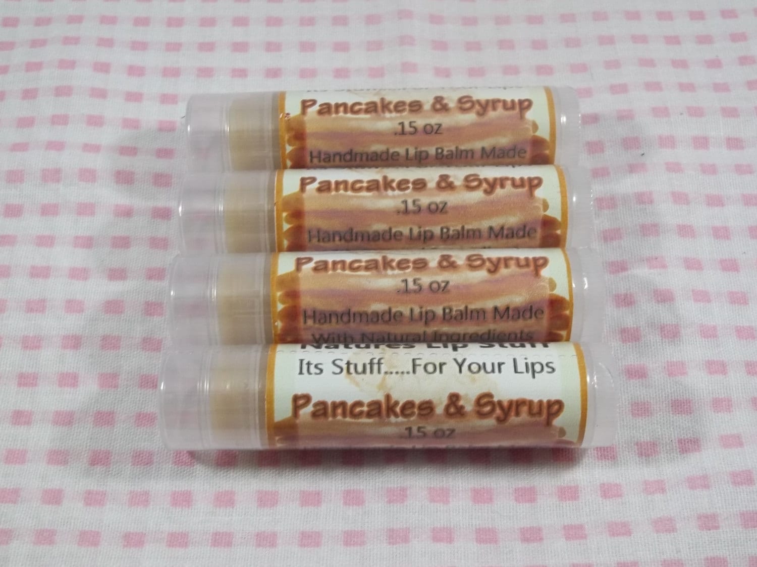 Lippenbalsam, Pfannkuchen & Sirup Lip Stuff - Handgemachter Natürlicher Aromatisierter Und Pyjamas Lippenbalsam, Pfannkuchen & Sirup Lip Stuff - Handgemachter Natürlicher Aromatisierter Und Pyjamas von Etsy - SimplyNaturalStuff