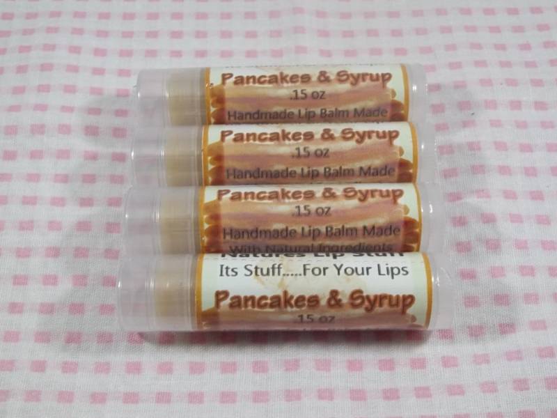 Lippenbalsam, Pfannkuchen & Sirup Lip Stuff - Handgemachter Natürlicher Aromatisierter Und Pyjamas Lippenbalsam, Pfannkuchen & Sirup Lip Stuff - Handgemachter Natürlicher Aromatisierter Und Pyjamas von Etsy - SimplyNaturalStuff