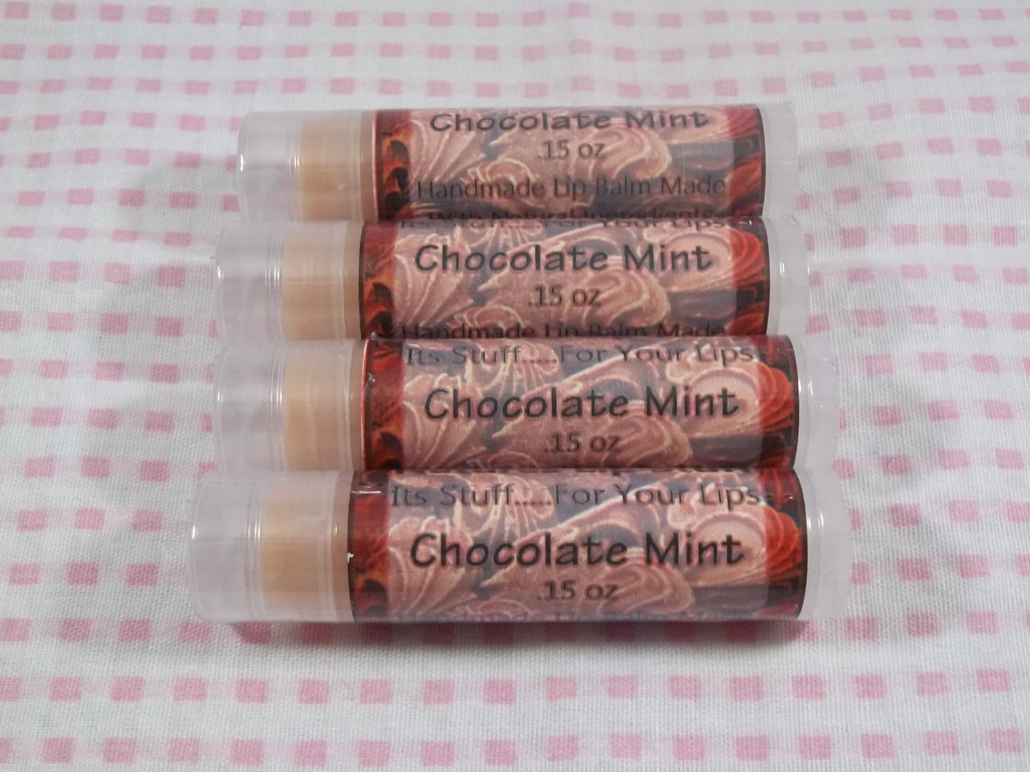 Lippenbalsam, Schokoladen-Minz-Lippenstoff - 0, 15 Unzen Tube Handgemachter Natürlicher Aromatisierter Lippenbalsam Lippenbalsam, Schokoladen-Minz-Lippenstoff - 0, 15 Unzen Tube Handgemachter Natürlicher Aromatisierter Lippenbalsam von Etsy - SimplyNaturalStuff