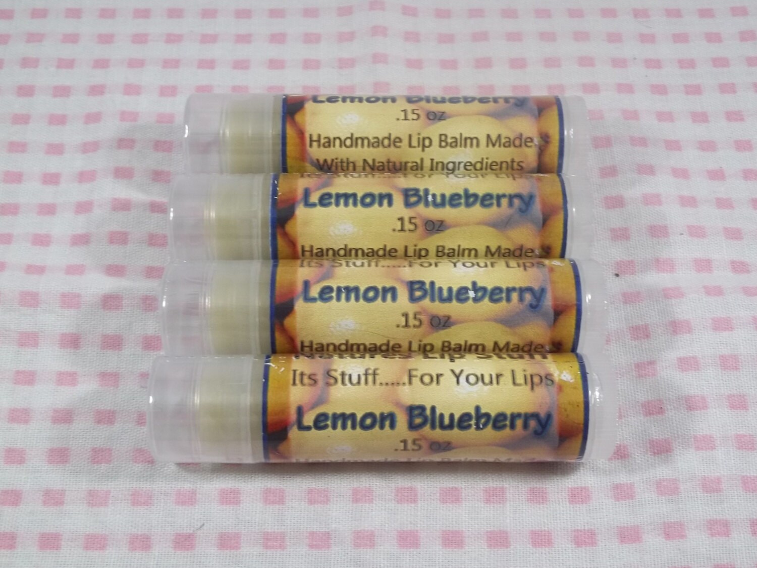 Lippenbalsam, Zitrone-Blaubeere-Lippenstoff - Handgemachter Natürlicher Aromatisierter Lippenbalsam Lippenbalsam, Zitrone-Blaubeere-Lippenstoff - Handgemachter Natürlicher Aromatisierter Lippenbalsam von Etsy - SimplyNaturalStuff