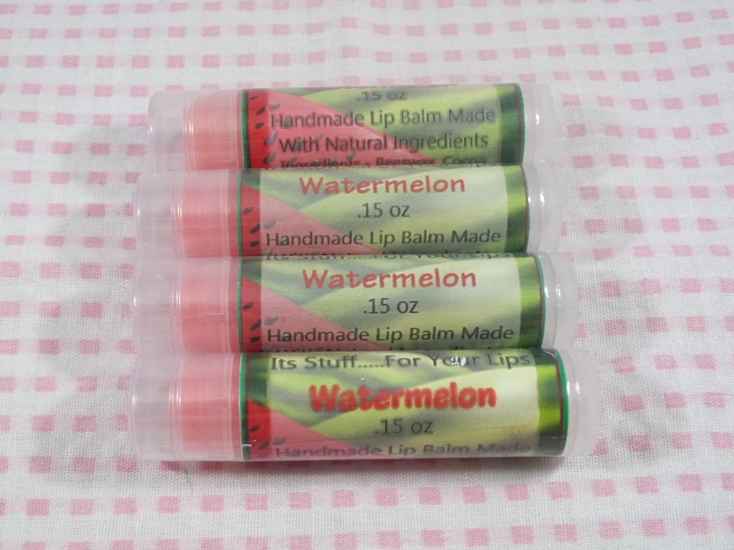 Lippenbalsam Wassermelone Lip Sache - Handgemachte Lippenbalsam, Natürliche Gewürzte Lippenbalsam Wassermelone Lip Sache - Handgemachte Lippenbalsam, Natürliche Gewürzte von Etsy - SimplyNaturalStuff