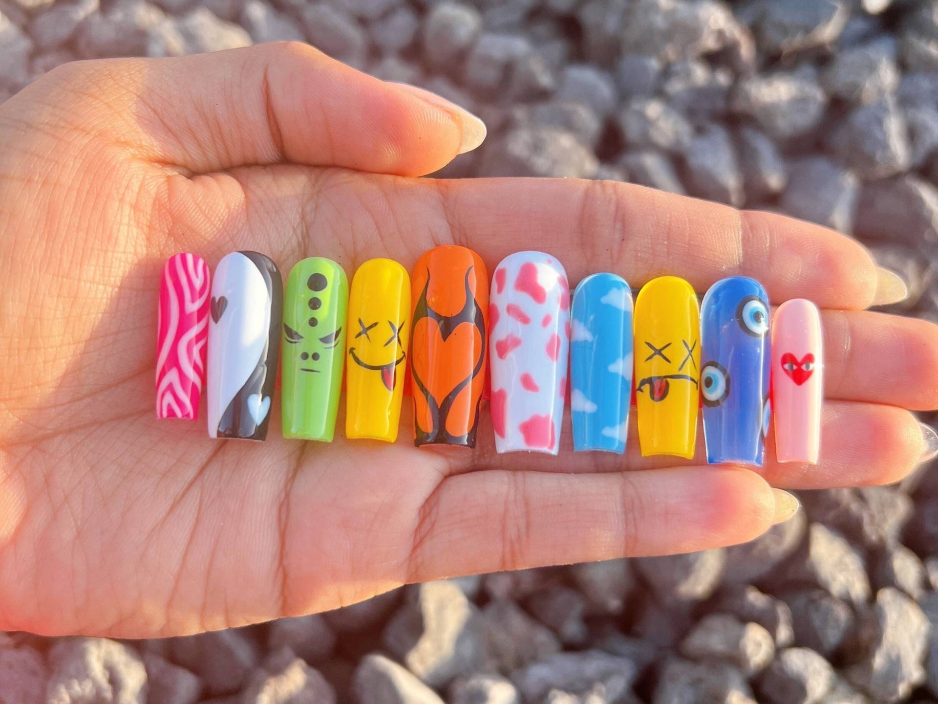 Drücken Sie Auf Die Nägel Drücken Sie Auf Die Nägel von Etsy - SimplyPressedNailz