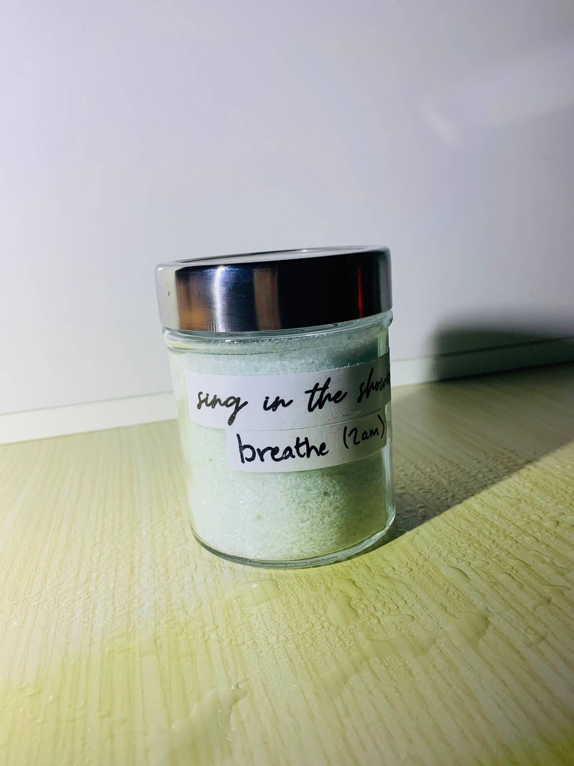 Atmen | 2.00 Duftbadsalze Atmen | 2.00 Duftbadsalze von Etsy - SingInTheShowerSoap