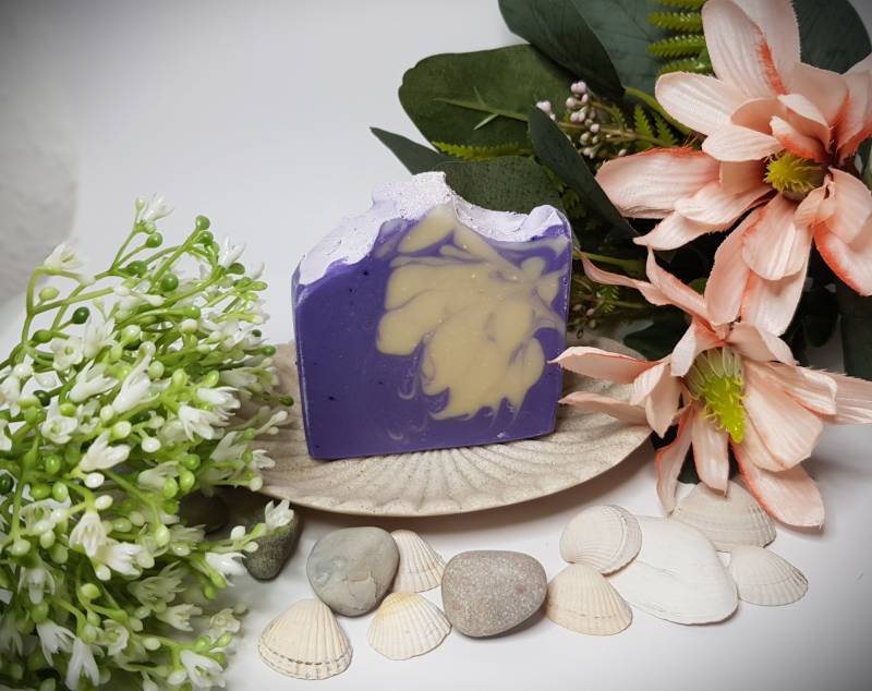 Körperseife Lavendel Und Salz von Etsy - SingerSeifen