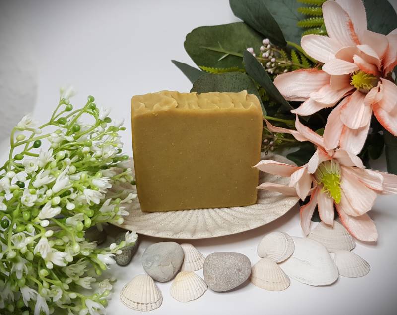 Körperseife Limette & Minze von Etsy - SingerSeifen