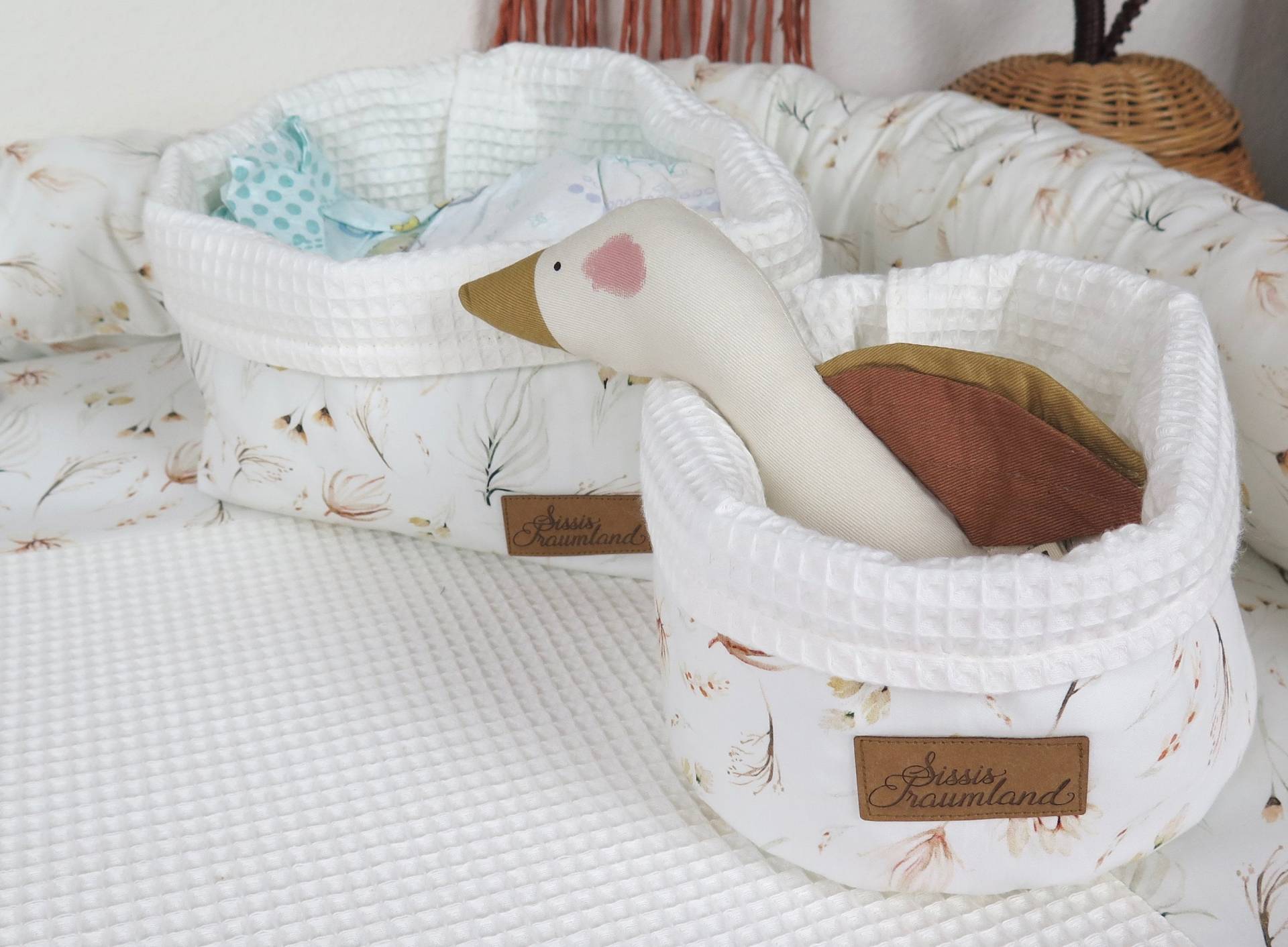 Utensilo Blossom Waffel Ecru Utensilo Blossom Waffel Ecru von Etsy - SissisTraumland