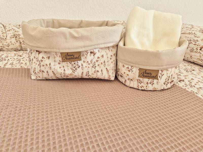 Utensilo Leaves Dunkle Beige von Etsy - SissisTraumland