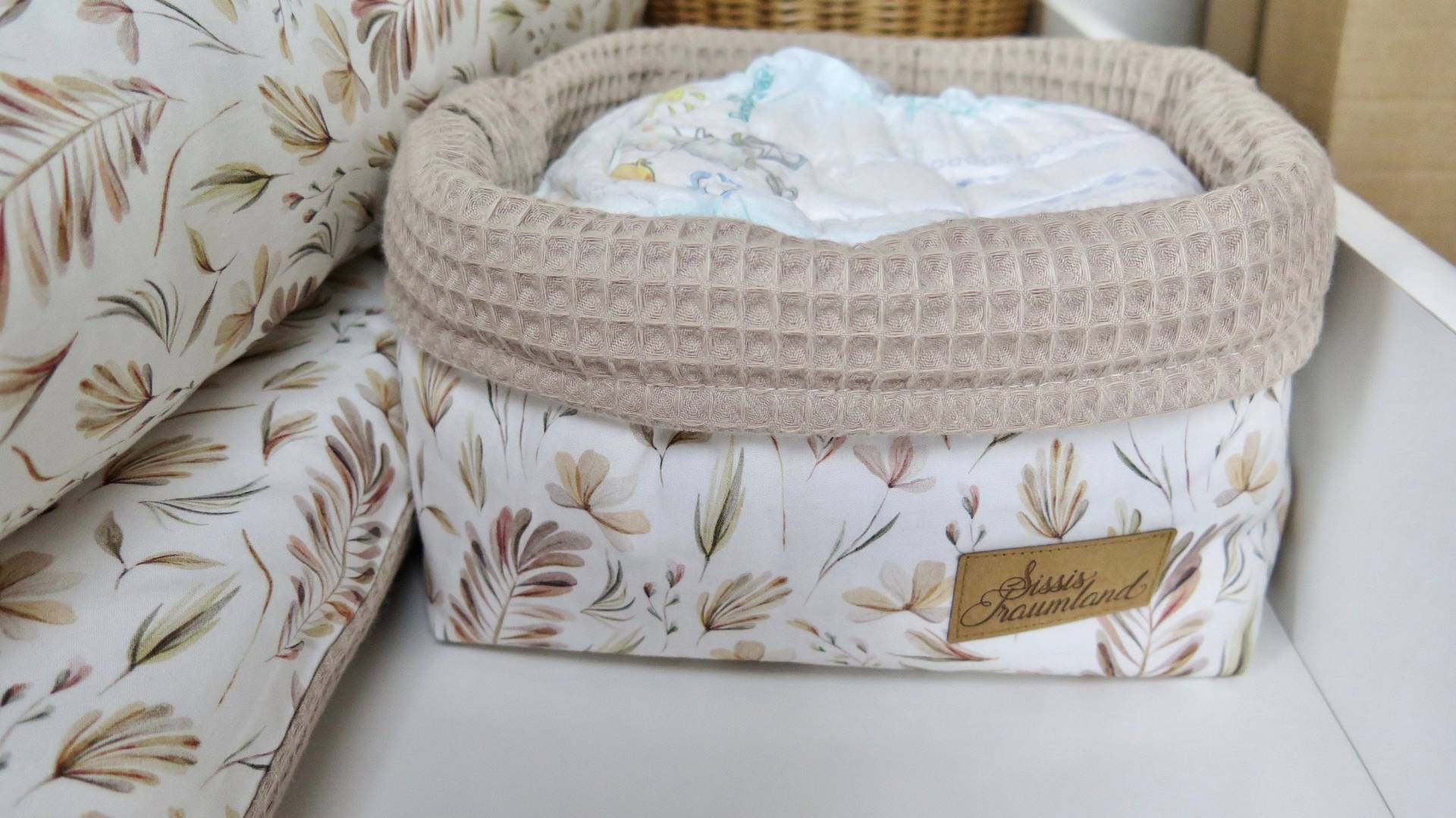 Utensilo Leaves Waffel Dunkles Beige Utensilo Leaves Waffel Dunkles Beige von Etsy - SissisTraumland