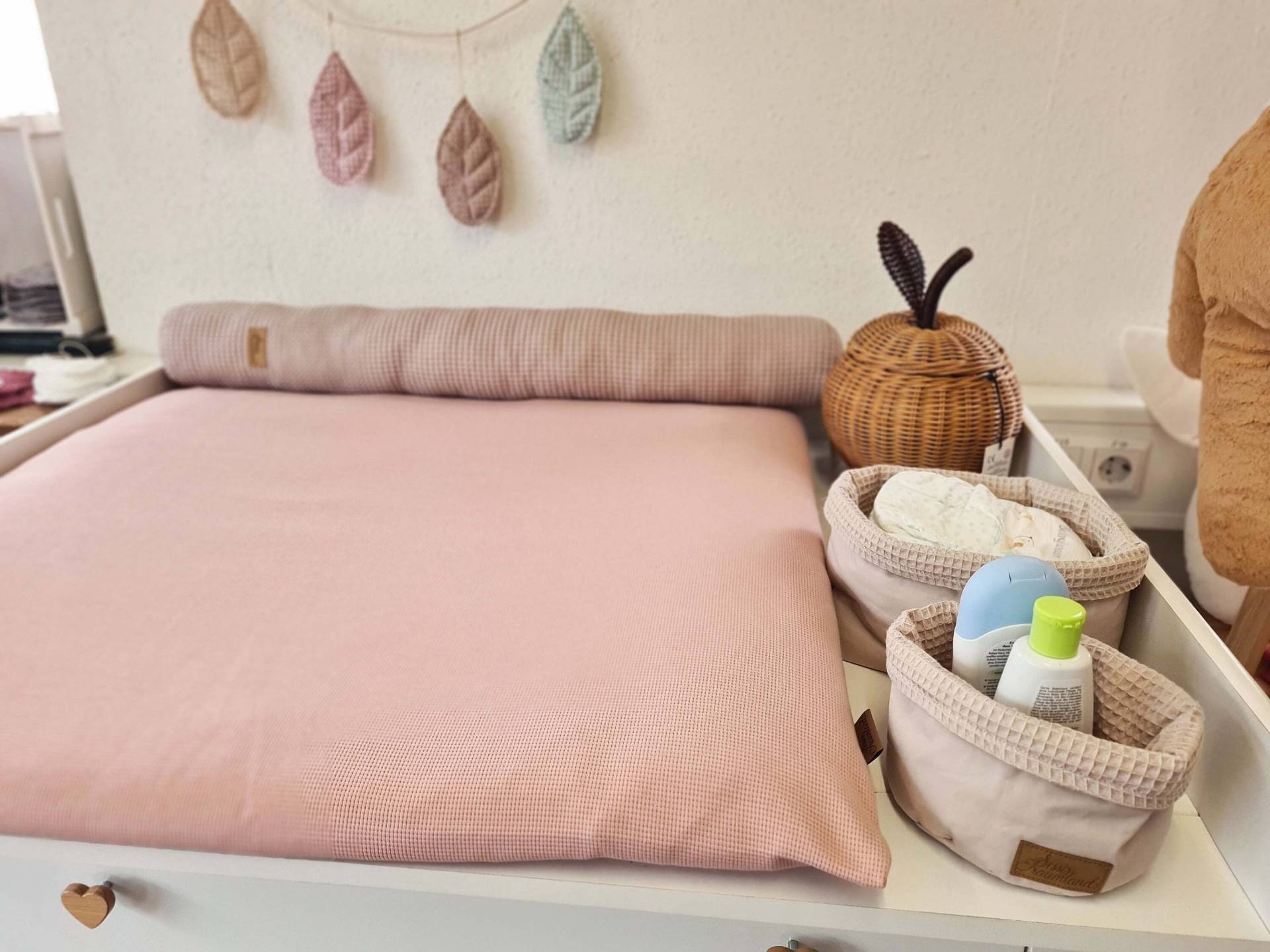 Wickelauflagenbezug Dusty Rose Wickelauflagenbezug Dusty Rose von Etsy - SissisTraumland