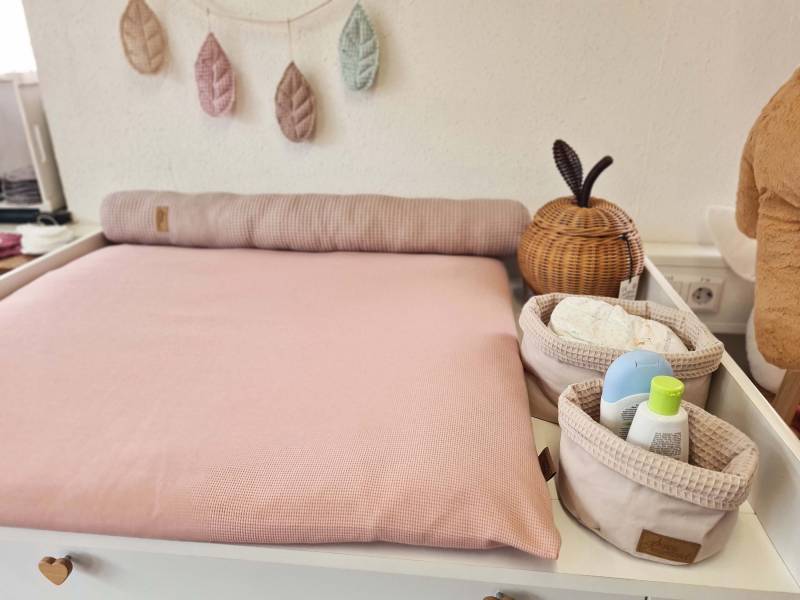 Wickelauflagenbezug Dusty Rose von Etsy - SissisTraumland