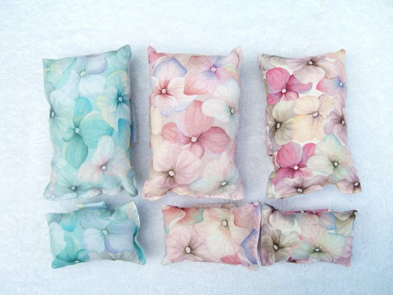 Hortensie, Portkissen Gurtkissen Chemokissen Herzschrittmacher Chemo Krebs Bh Brustkrebs Sitzgurtkissen, Rosa, Blau, Flieder von Etsy - SissiundFroschkoenig