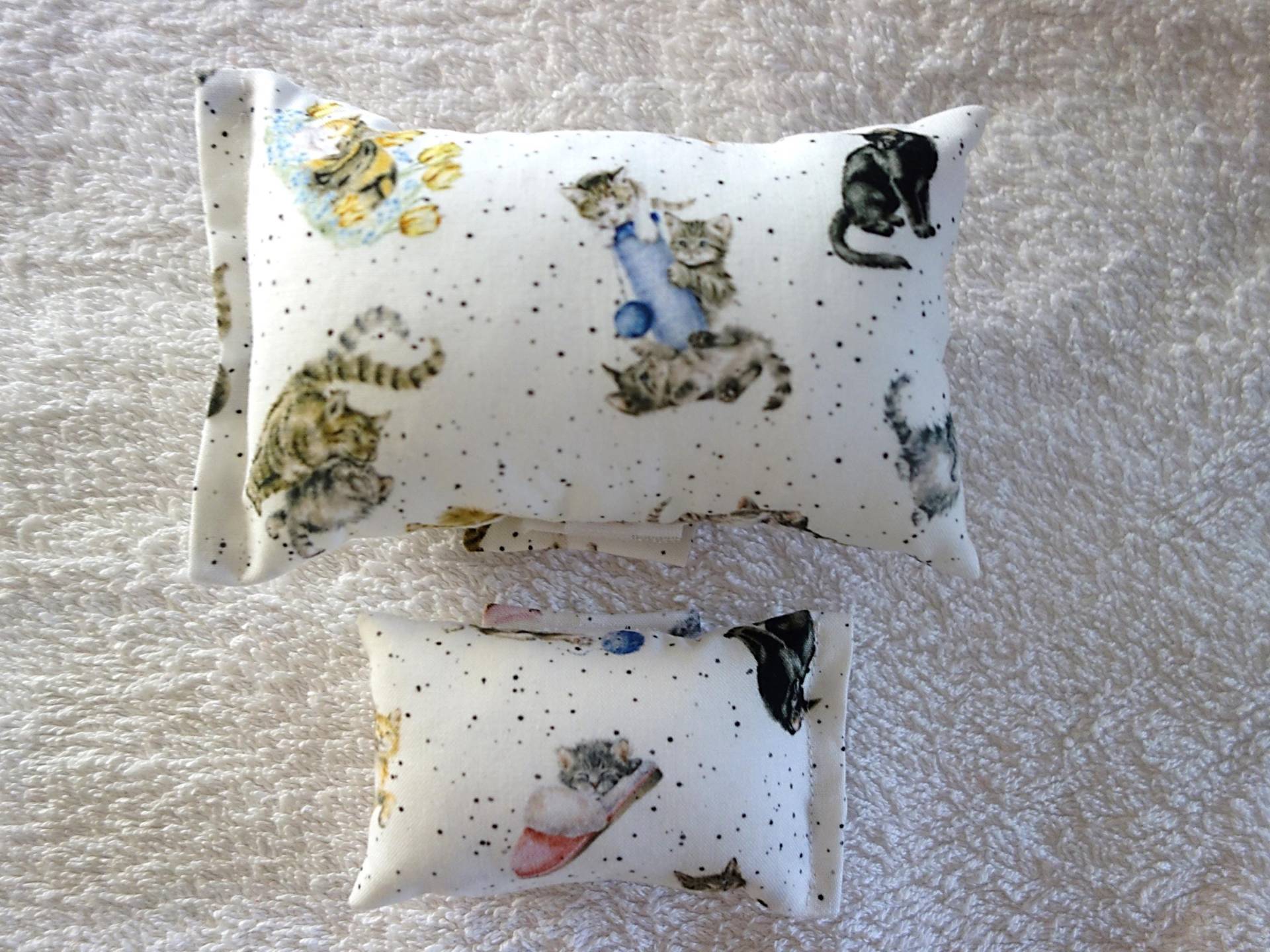 Katze, Portkissen Gurtkissen Chemokissen Herzschrittmacher Chemo Krebs Bh Brustkrebs Sitzgurtkissen, Kätzchen, Kitten, Baumwolle, Weiß von Etsy - SissiundFroschkoenig