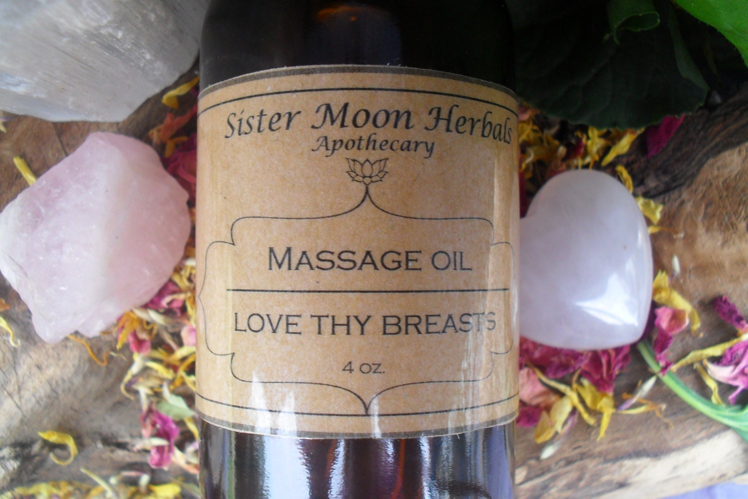 Love Thy Busts - Massage-Öl 4 Oz von Etsy - SisterMoonHerbals