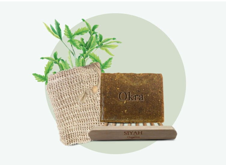 Okra Natürliche Dermatologie Seife Okra Natürliche Dermatologie Seife von Etsy - SiyahOrganics
