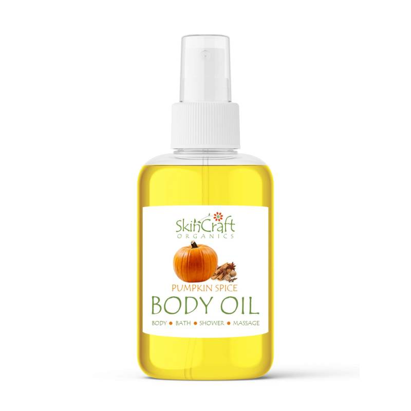 Pumpkin Spice Body Oil Spray - Natürlicher Kürbisduft Bad, Dusche, Haar & Massageöl Feuchtigkeitsöl Liebhaber Geschenk von Etsy - SkinCraftOrganics