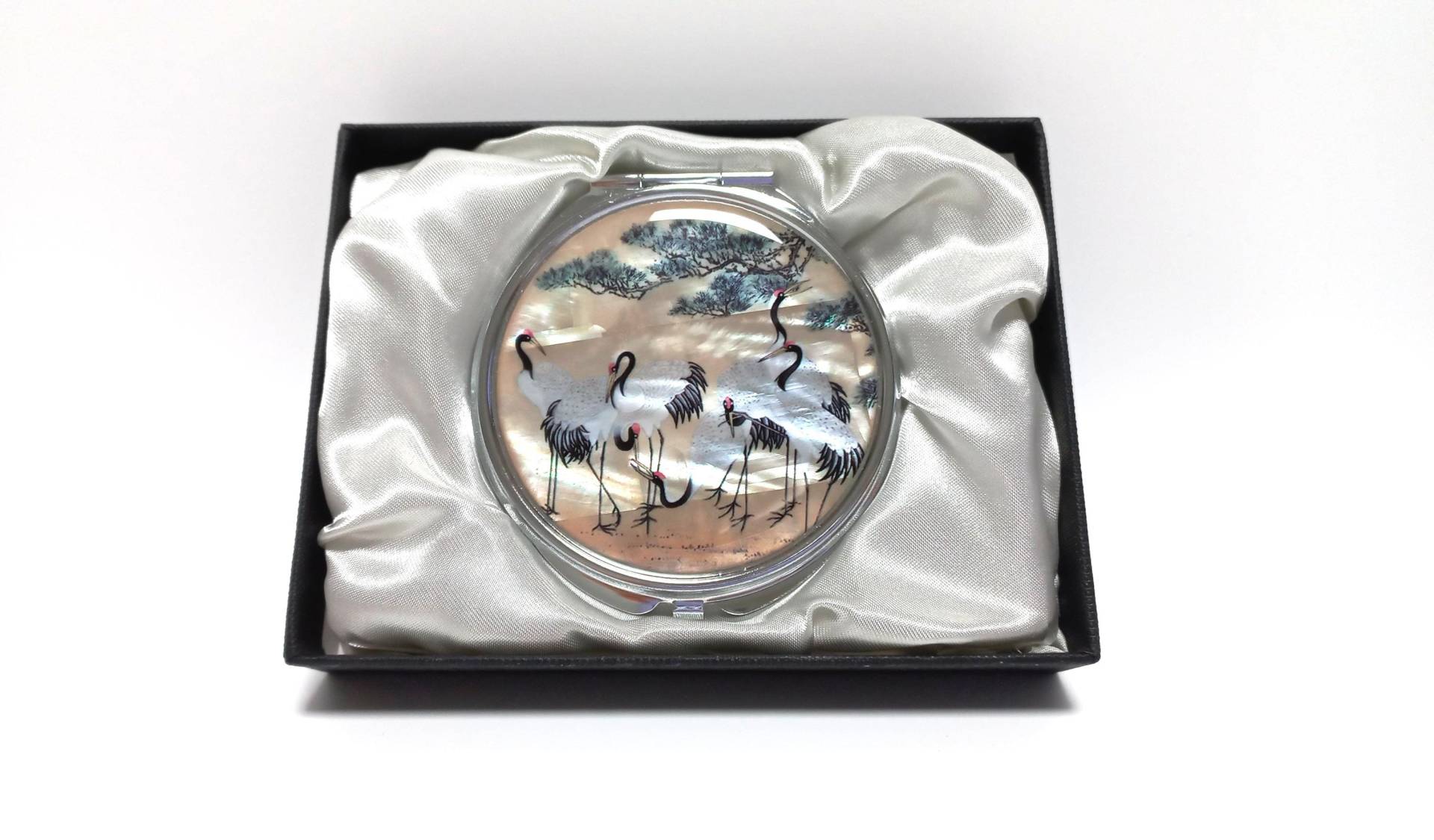 Perlmutt-Taschenspiegel Taschenspiegel Mit 6cm Durchmesser von Etsy - Skodesigned