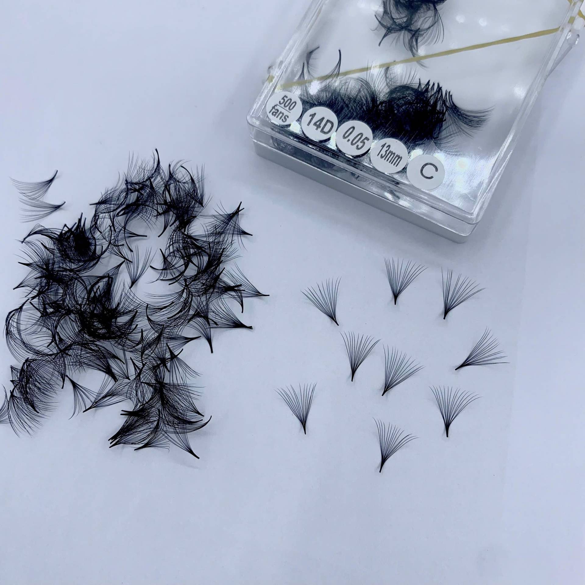 Promade Fans 14D Curl C-D | 500 Fächer/Box , 0.05 Dinge Lieferant - Handarbeit Fan Promade Fans 14D Curl C-D | 500 Fächer/Box , 0.05 Dinge Lieferant - Handarbeit Fan von Etsy - SkylashVN
