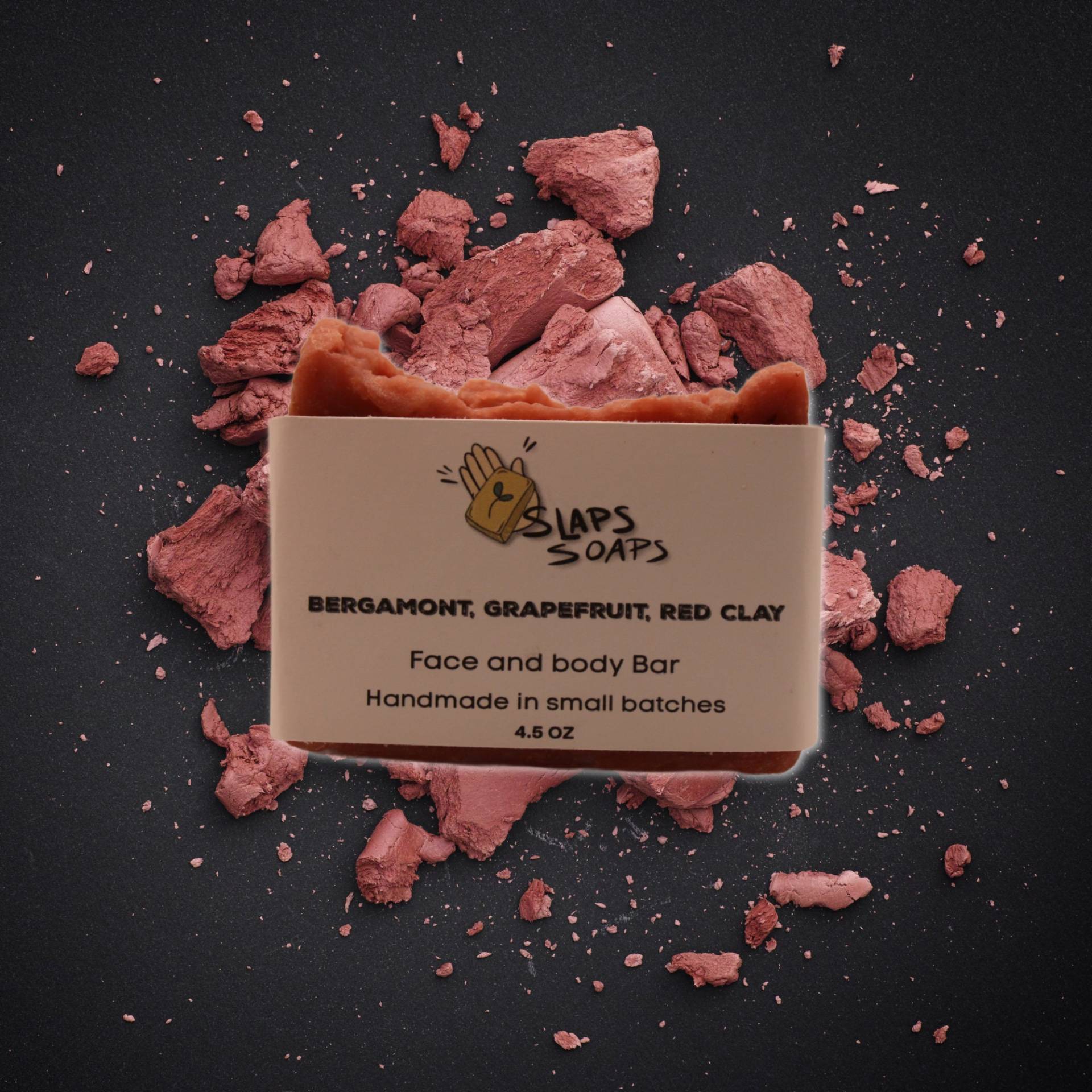 Roter Ton Bar | Bergamotte Und Grapefruit 12-Gramm-Bar Kokosöl Olivenöl 2 Stangen Roter Ton Bar | Bergamotte Und Grapefruit 12-Gramm-Bar Kokosöl Olivenöl 2 Stangen von Etsy - SlapsCandles