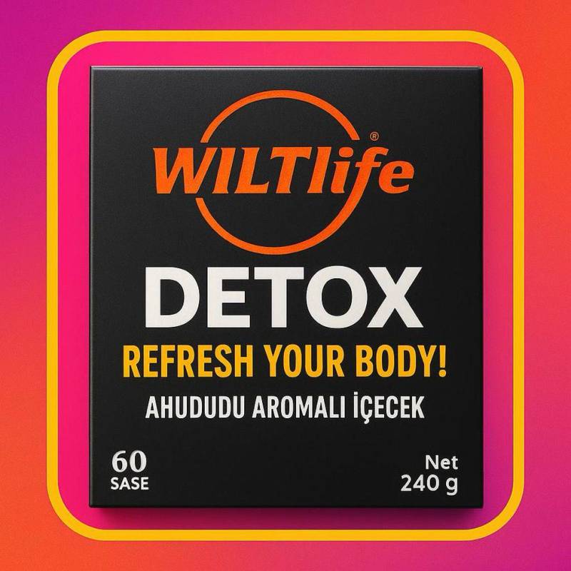 Wildlife Detox Himbeer Getränkepulver von Etsy - Slimvera