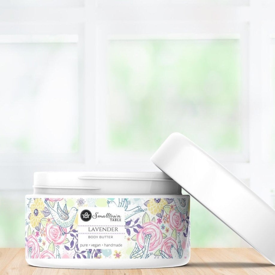 Body Butter Stocking Stuffer Befeuchten Sie Haut Bio-Lavendel Lotion Sheabutter Körperlotion Ganz Natürliche Hautpflege Vegan Bad & Body Butter Stocking Stuffer Befeuchten Sie Haut Bio-Lavendel Lotion Sheabutter Körperlotion Ganz Natürliche Hautpflege Vegan Bad & von Etsy - SmalltownTable