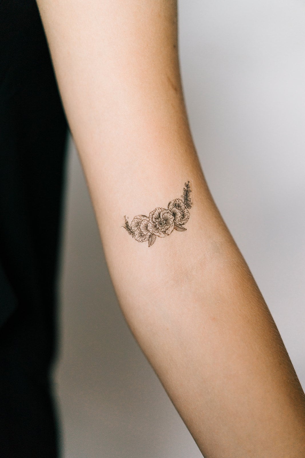 2 Blumen Laurel Temporäre Tattoos - Smashtat 2 Blumen Laurel Temporäre Tattoos - Smashtat von Etsy - SmashTat