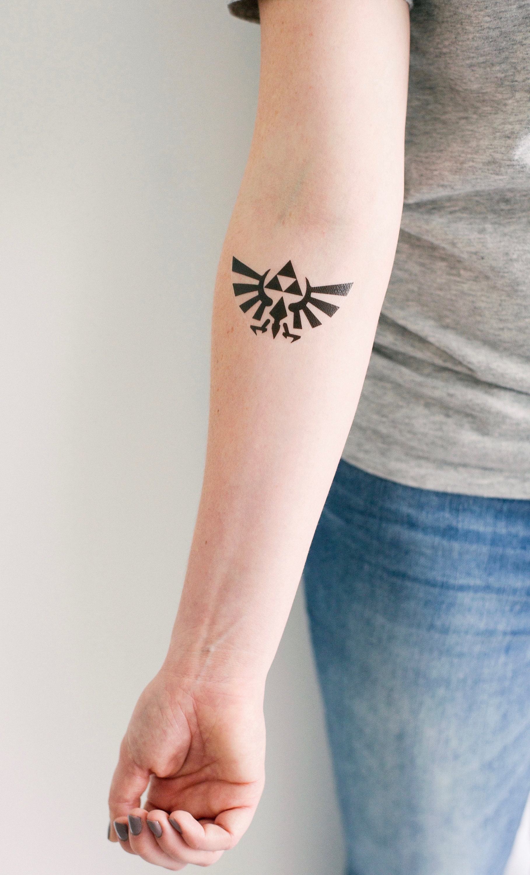 2 Triforce Temporäre Tattoos - Smashtat 2 Triforce Temporäre Tattoos - Smashtat von Etsy - SmashTat